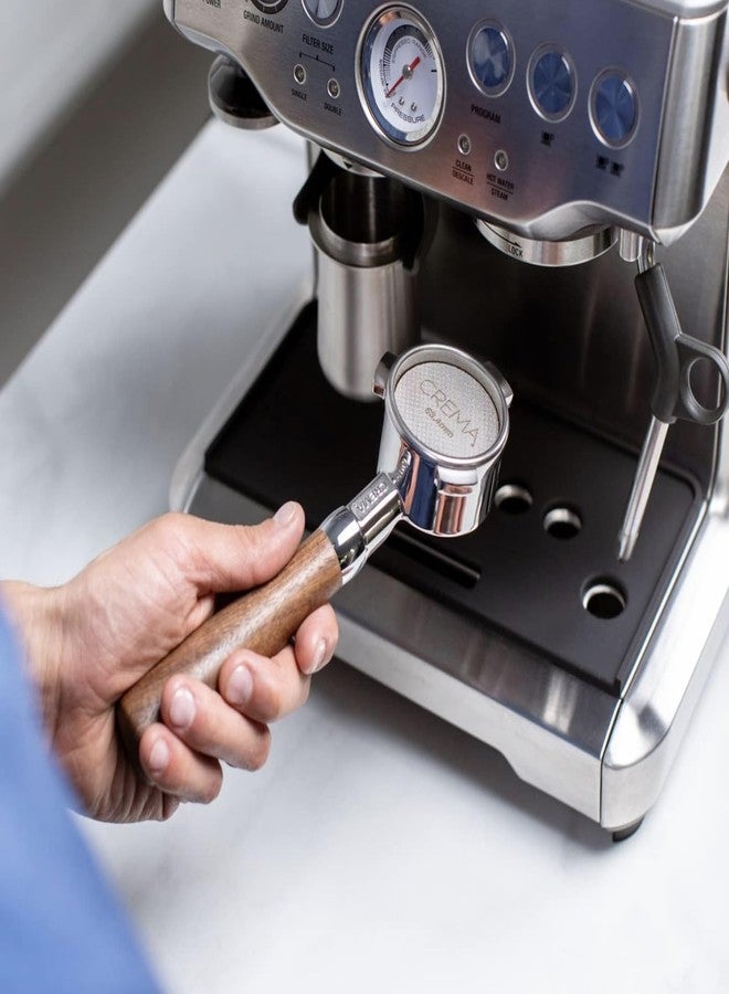 Crema Coffee Products 53.4mm Puck Screen for Barista Models | 1.7mm Thick 316L Steel Filter | Balanced Water Flow for Improved Extraction |Prevent Channeling & Reduce Maintenance|Durable,Easy to Clean - Image 3
